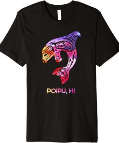 Tribal Poipu Orca Killer Whale Indigenous Native Premium T-Shirt